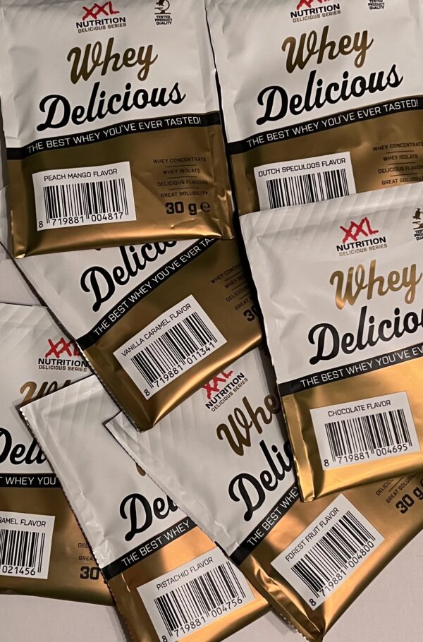 Pré ou Post workout : pack découverte Whey Delicious 30 g